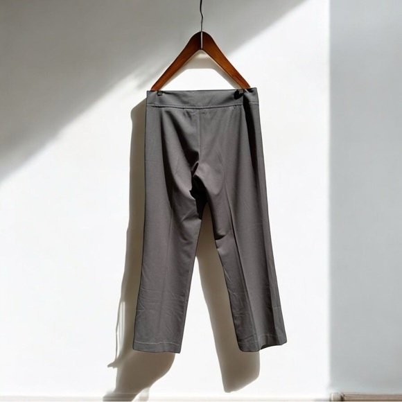 🌻CHAIKEN Straight Flare Leg Dress Trouser Pants Size 10 - Picture 3 of 6